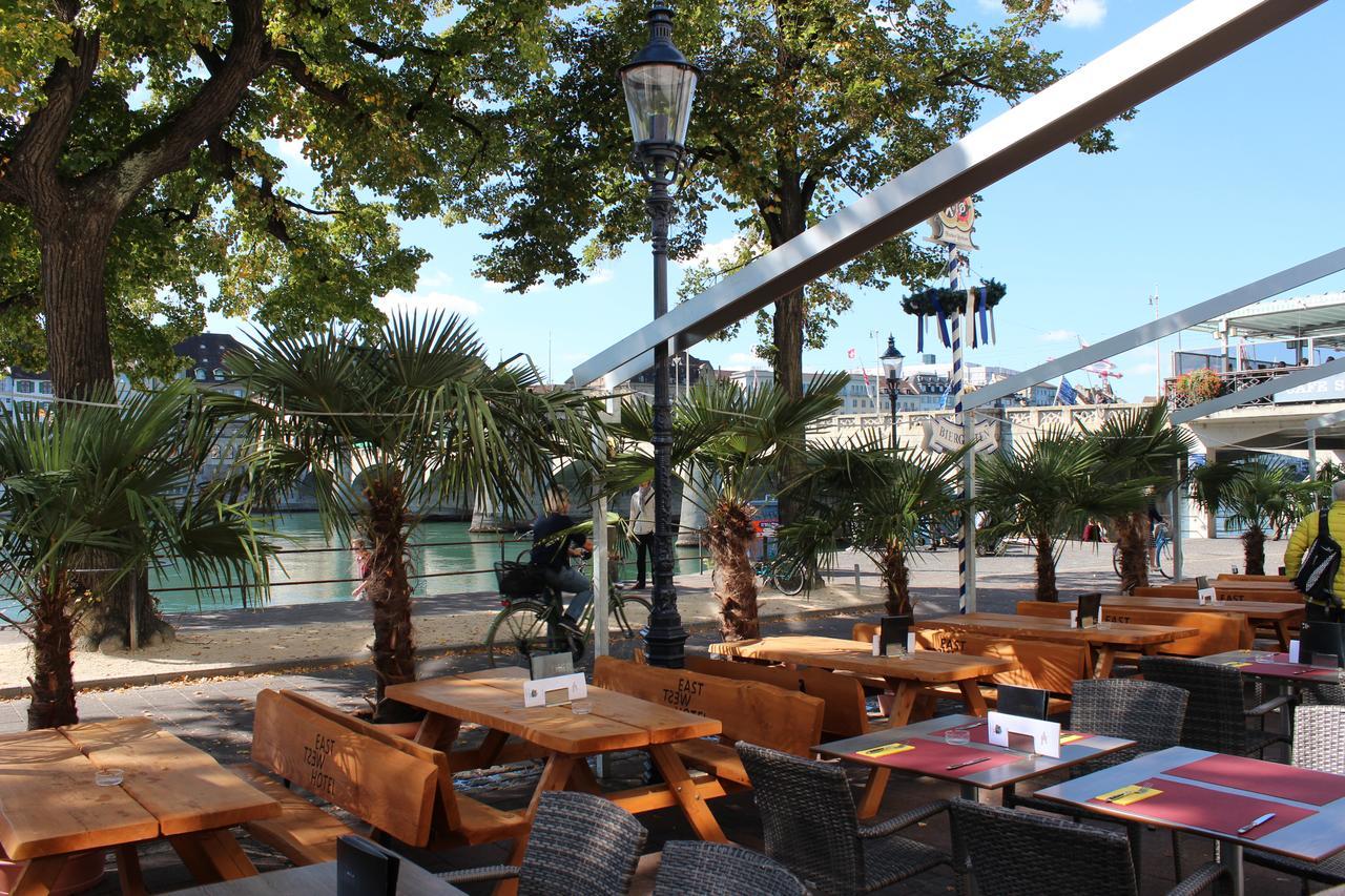 East-west Riverside Hotel Basel